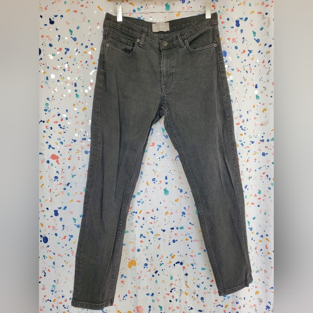 Everlane slim leg mid rise ankle jeans